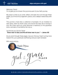 Align & Grow with God ~ A 30 Day Devotional Prayer Journal for Christian Business Owners – Image 3