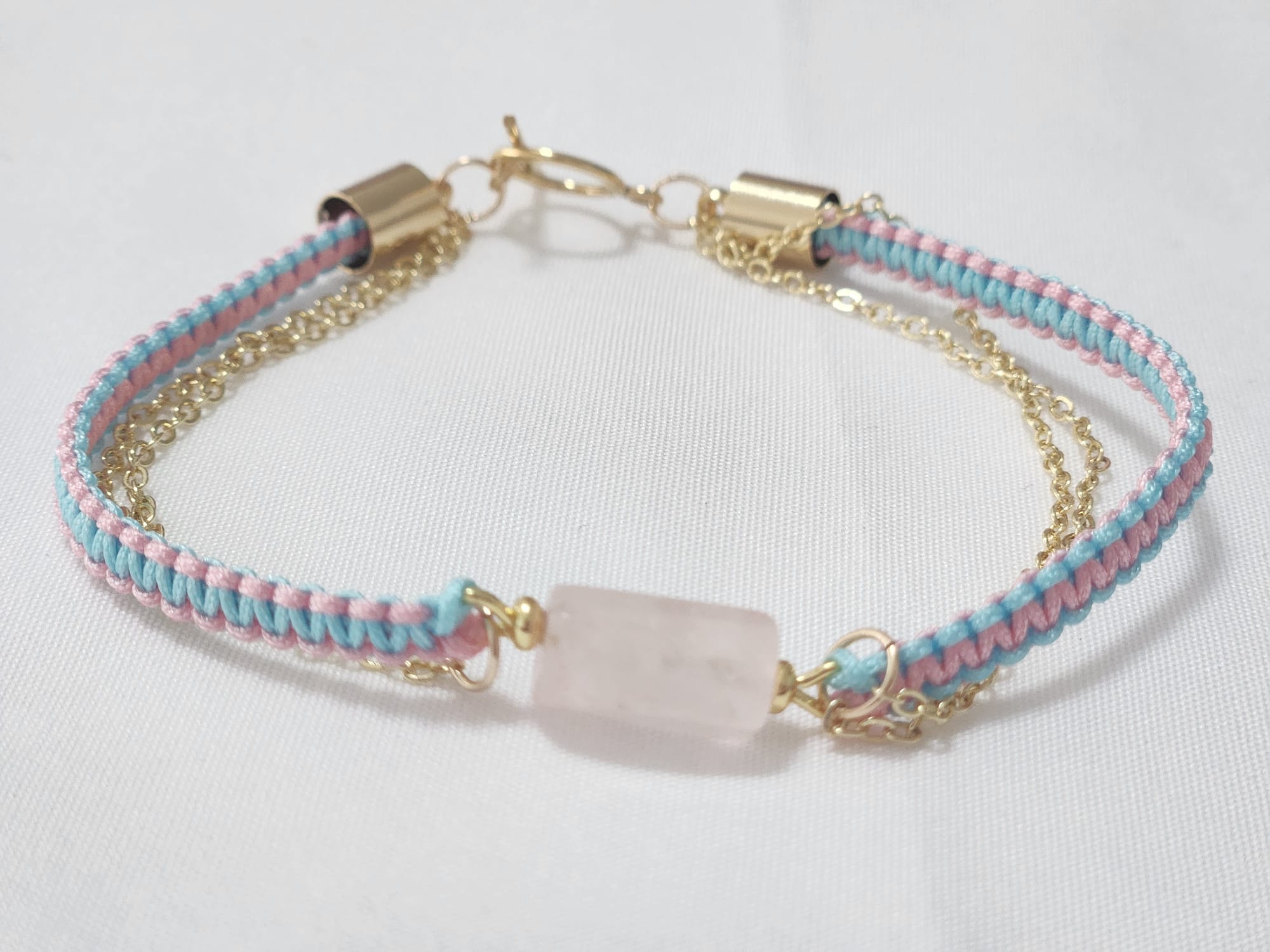Spring Blossom Bracelet – Sky Petal