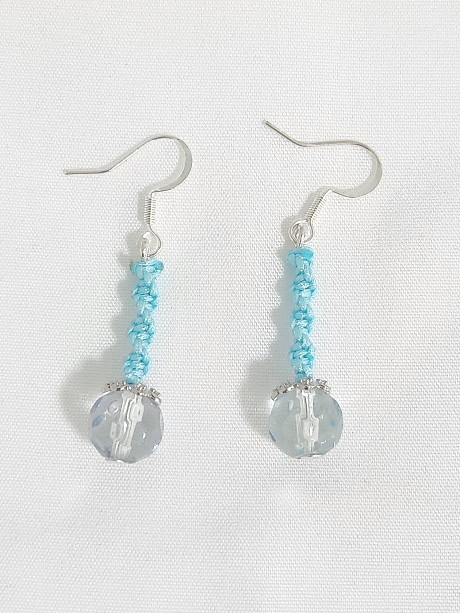 As She Is Earrings – Tiffany Blue 
