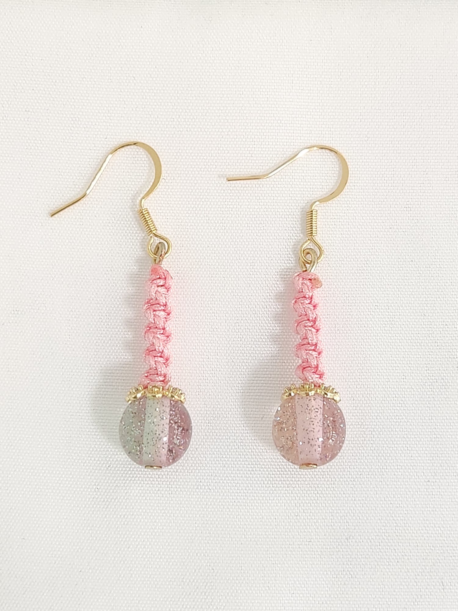 As She Is Earrings – Pink