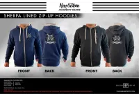 RMAA Sherpa Lined Zip Up Hoodie – Image 1