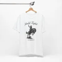 'Hold Tight Cowboy' Vintage Rodeo T-Shirt – Image 8