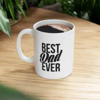 ❤️ Best Dad Ever Mug - The Ultimate Father's Day Trophy Ceramic Mug, (11oz) – Image 4
