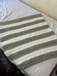 Gray Baby Blanket – Image 1