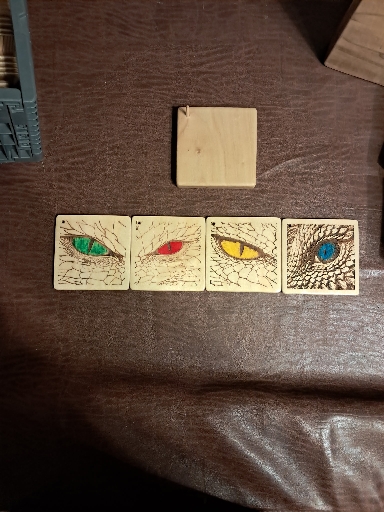 Dragon Eyes Coasters – Image 1