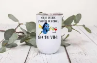 C'est décidé j'arrête de boire – Oh du vin! (rouge et blanc)