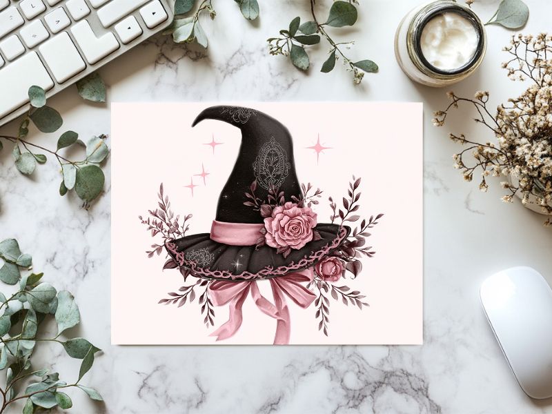 Tapis de souris - Enchantement – Chapeau