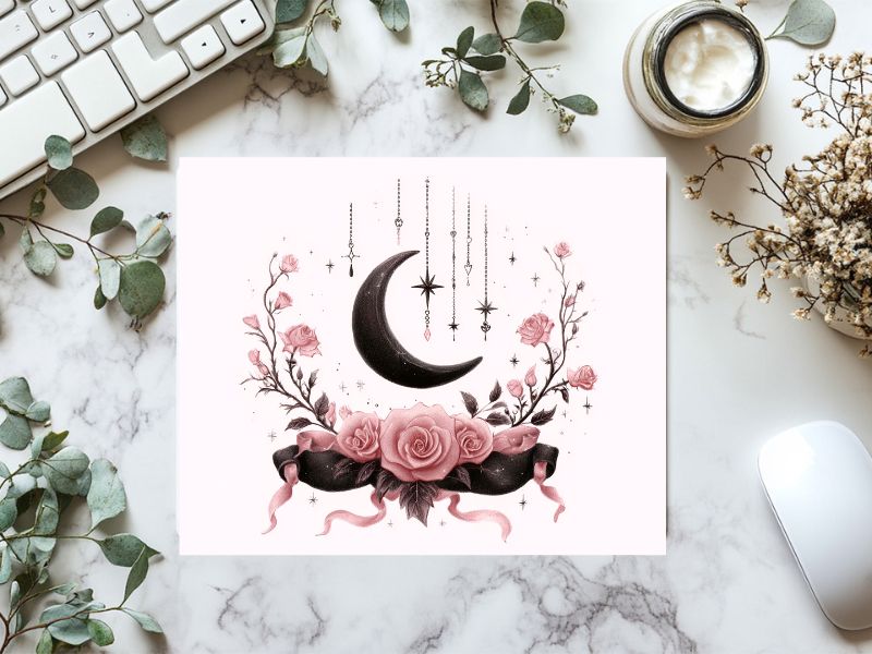 Tapis de souris - Enchantement – Lune