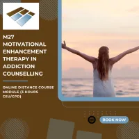 M27 Motivational Enhancement Therapy in Addiction Counselling - 3 Hours CEU/CPD – Image 1