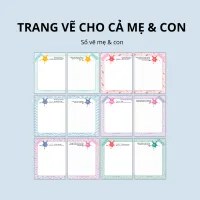 Mommy & Me Drawing Notebook -  Sổ tay vẽ mẹ & con – Image 3