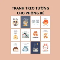 Nursery Art (cartoon animals) - Tranh treo tường cho Phòng trẻ (động vật hoạt hình) – Image 6