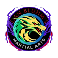 Dan Bluhm’s Martial Arts Dragon Logo T-Shirt – Image 1