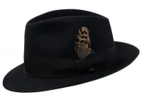 Sterling Hat – Black, 6¾" US - 54cm Metric
