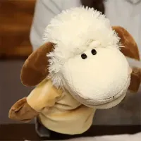 Cuddly Plush Animal Toys - Hand & Finger Story Puppets – Sheep