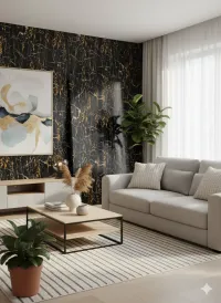 LUXURY MARBLE EFFECT DECORATIVE PANEL – Image 3