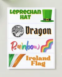 St. Patrick's Day Designs Menu Template – Image 3