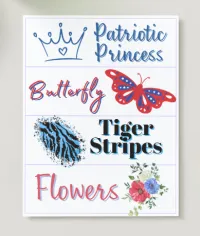 4th of July Designs Menu Template – Image 2