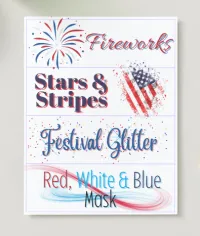 4th of July Designs Menu Template – Image 3