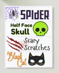 Halloween Designs Menu Template – Image 2
