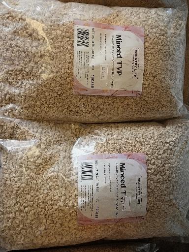 Minced Tvp 1/4” - Countrylife Natural Foods – Image 1