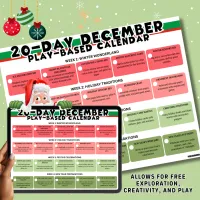 DECEMBER 20-DAY ACTIVITY CALENDAR  – Image 1
