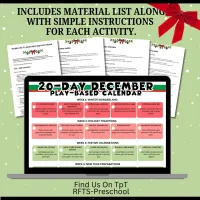 DECEMBER 20-DAY ACTIVITY CALENDAR  – Image 3