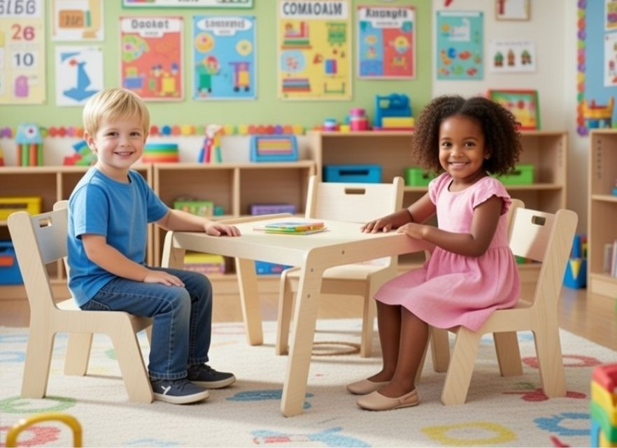 Kids Table and Chair Set – Image 2