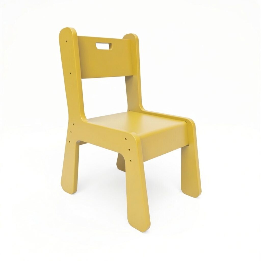 MaMoet Rossi Chair – Junior (2 - 4 Years), Colour, Yellow