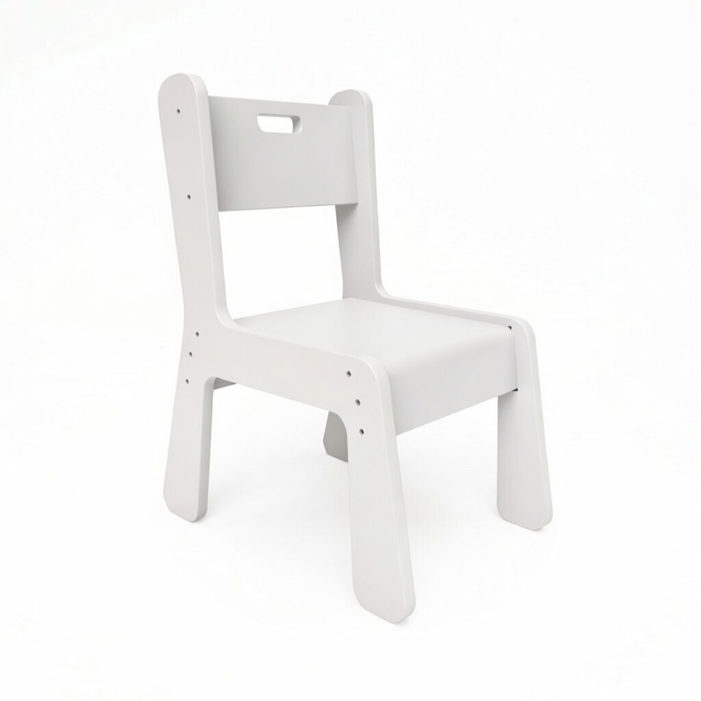 MaMoet Rossi Chair – Junior (2 - 4 Years), Colour, White