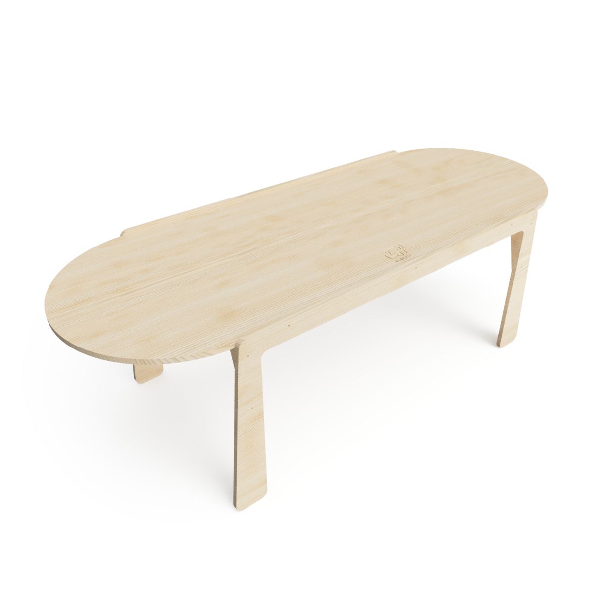6Seater Oval Table – Image 1