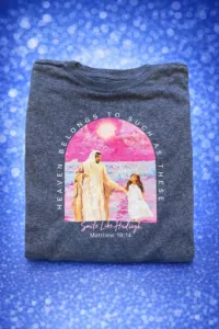 Gray Gildan- Jesus & Hadleigh Sunset – Image 2