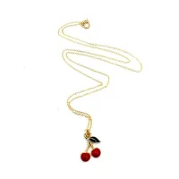 Isabella's Nature Pendant Necklace – Cherry