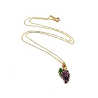 Isabella's Nature Pendant Necklace – Grape