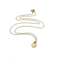 Isabella's Nature Pendant Necklace – Pink Heart