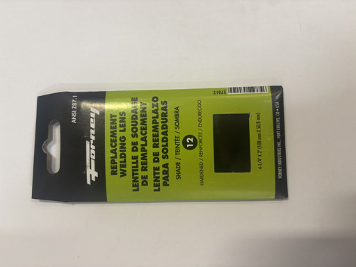 Forney Replacement Welding Lens (Shade 12) – Image 1