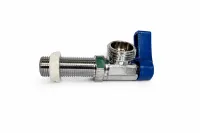 Replacement Washing Machine Valve Blue (1/2” MIP & 1/2” CxC) – Image 1