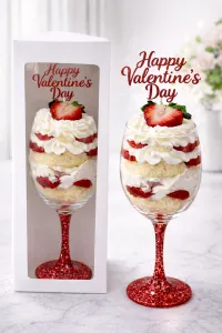 Wine & Dine Me Dessert Glass – Image 1