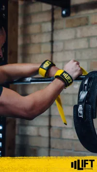 Yellow Lifting Straps – Image 2