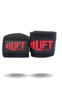 Heavy Duty Wrist Wraps - Black – Image 1