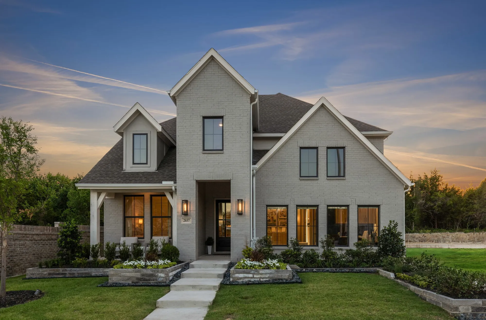 Luxury home exterior