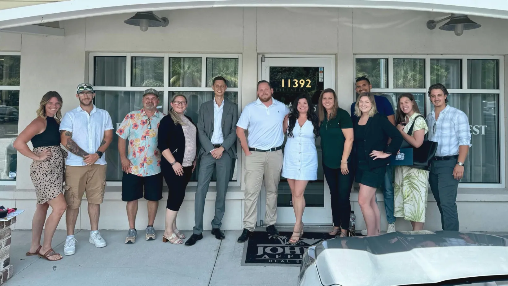 NXTGEN agents together at an evening event