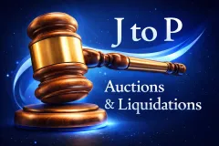 J to P Auctions logo