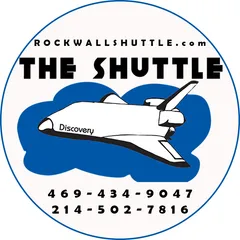 The Shuttle classic space shuttle logo, RockwallShuttle.com