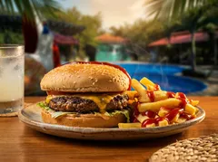 Hamburguesa de res
