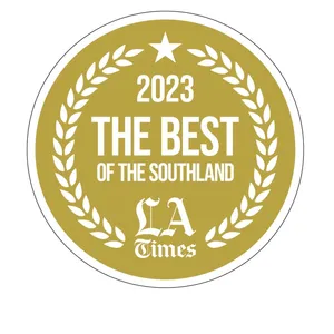 LA Times The Best of the Southland 2023 badge