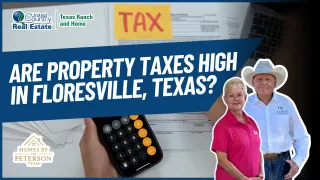 Are Property Taxes High in Floresville, Texas?