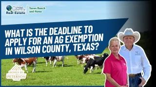 What Is the Deadline to Apply for an Ag Exemption in Wilson County, Texas?