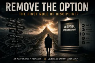 Remove the Option | The First Rule of Discipline