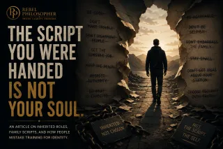The Script You Were Handed Is Not Your Soul
