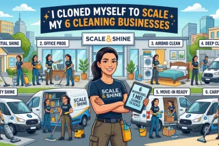 I Cloned Myself to Scale My 6 Cleaning Businesses